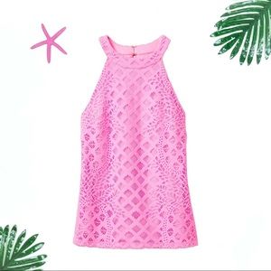 Lilly Pulitzer Rayanne Top in Pelican Pink